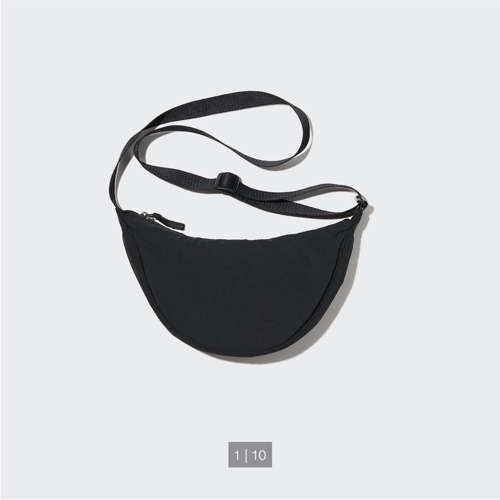 UNIQLO Round Mini Shoulder Bag - OS - Black